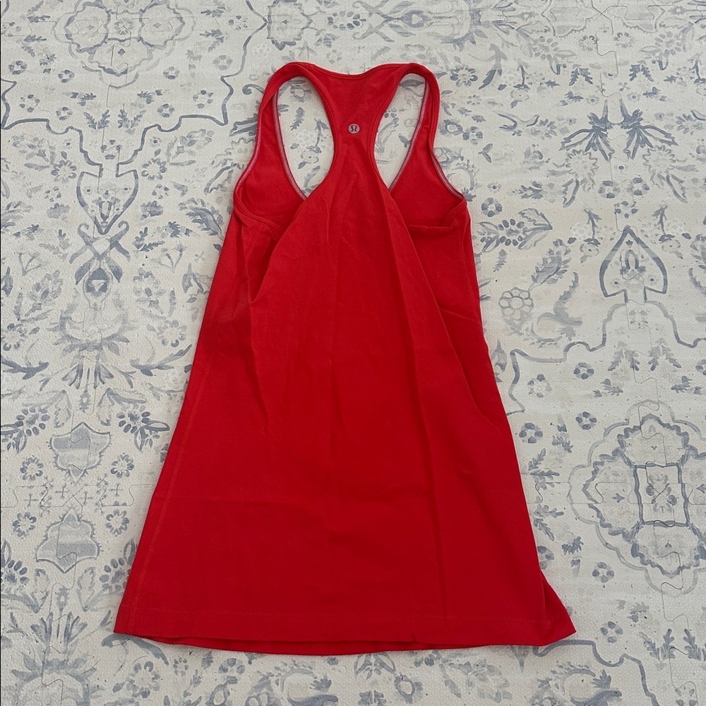 Lululemon Red Racerback Tank Top - Picture 2 of 3